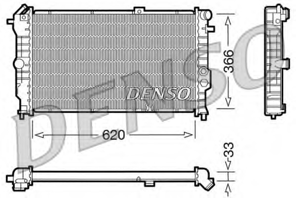 Radiator racire motor