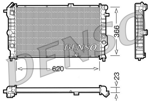 Radiator racire motor