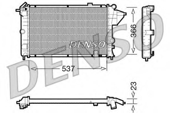 Radiator racire motor