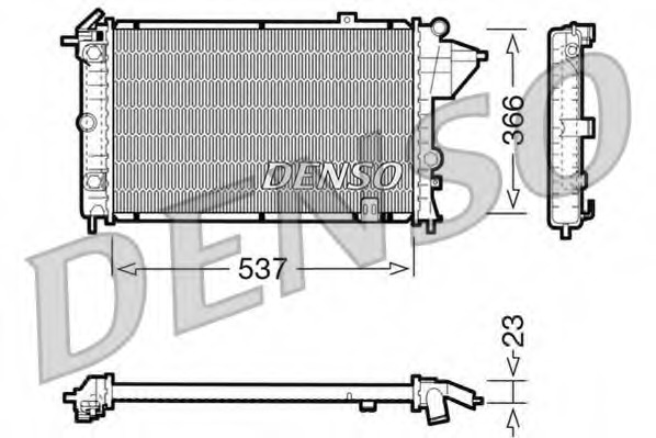 Radiator racire motor