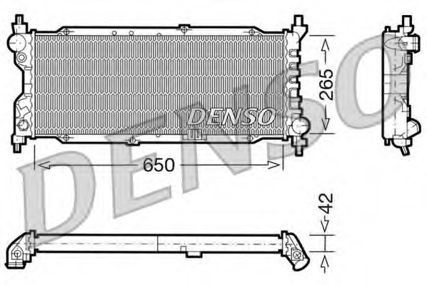 Radiator racire motor