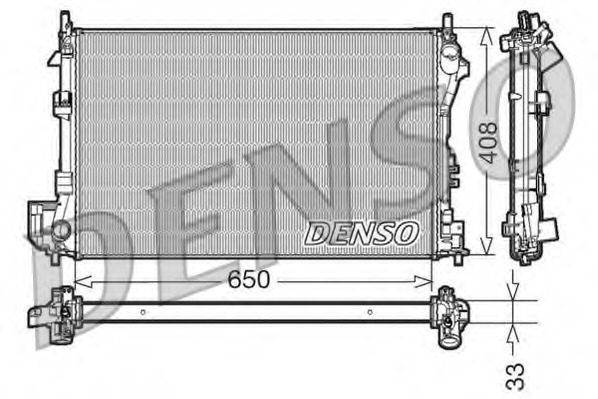 Radiator racire motor