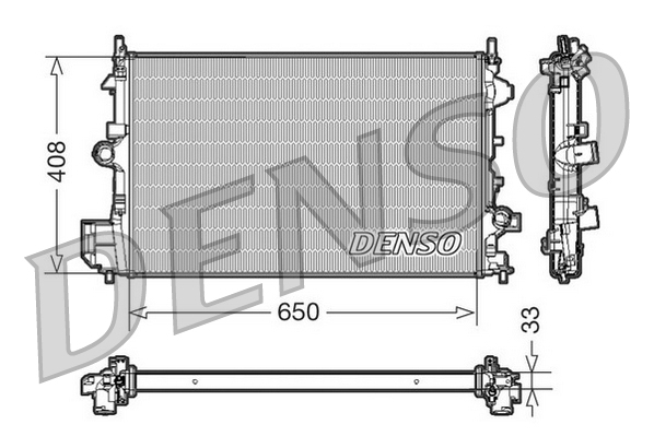 Radiator racire motor