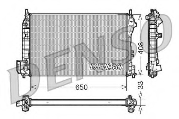 Radiator racire motor