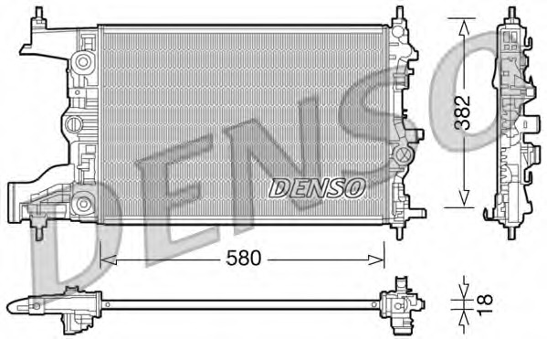 Radiator racire motor