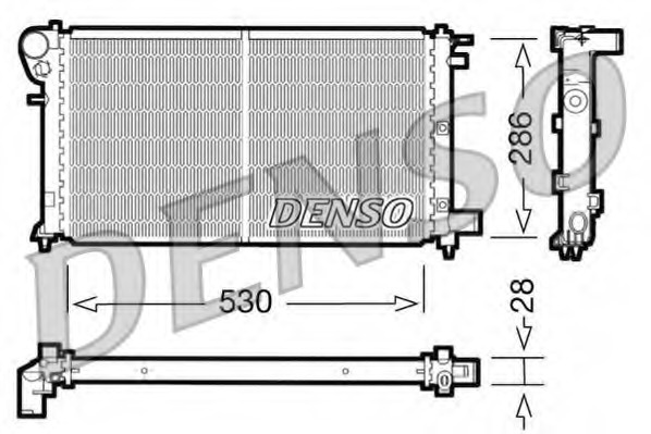 Radiator racire motor