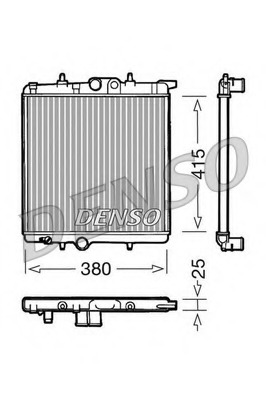 Radiator racire motor