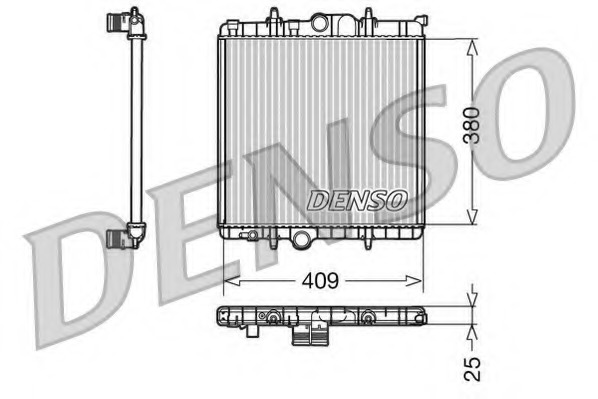 Radiator racire motor