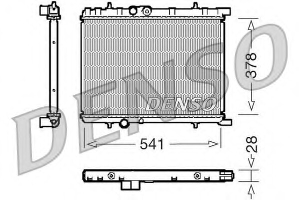 Radiator racire motor