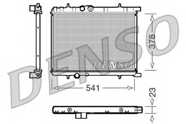 Radiator racire motor