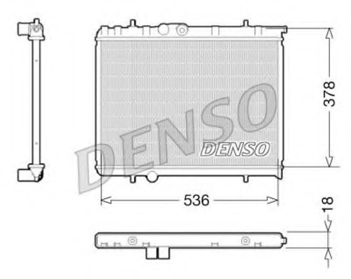 Radiator racire motor