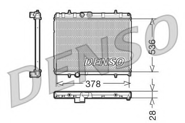 Radiator racire motor