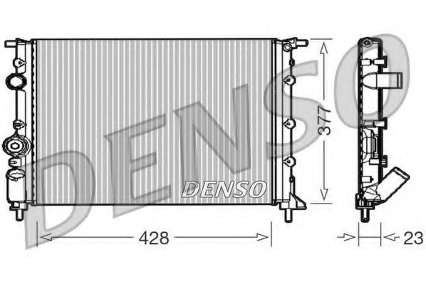 Radiator racire motor