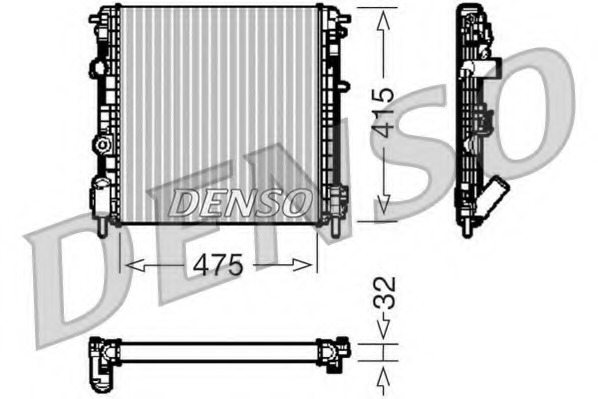 Radiator racire motor