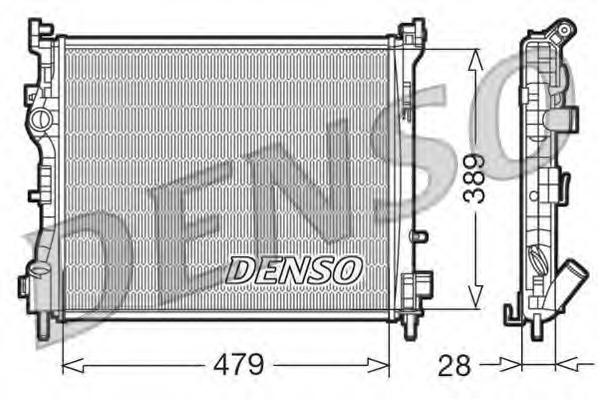 Radiator racire motor