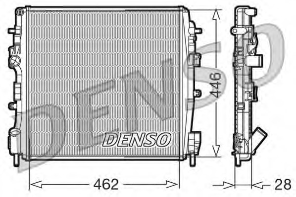 Radiator racire motor