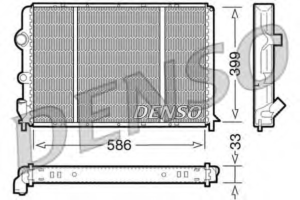 Radiator racire motor