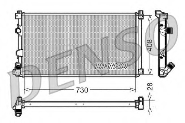 Radiator racire motor