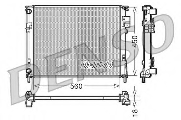 Radiator racire motor