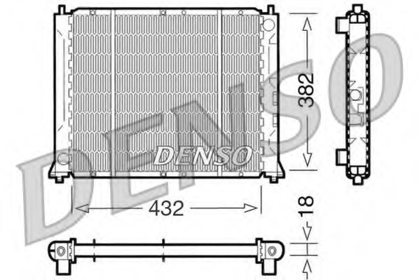 Radiator racire motor