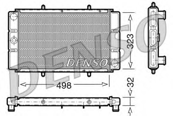 Radiator racire motor