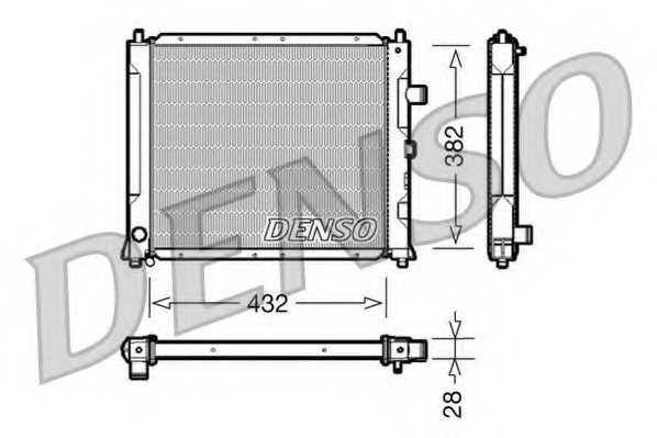 Radiator racire motor