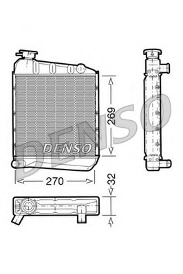 Radiator racire motor