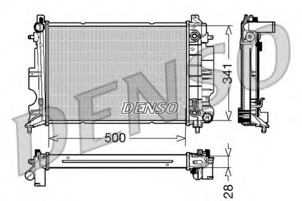 Radiator racire motor