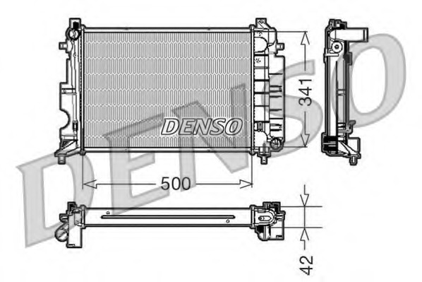 Radiator racire motor