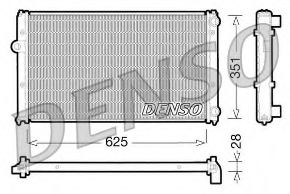 Radiator racire motor