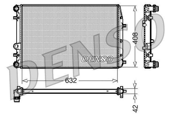 Radiator racire motor