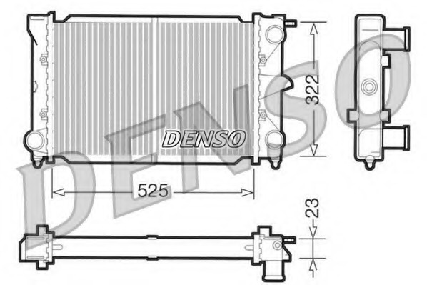 Radiator racire motor