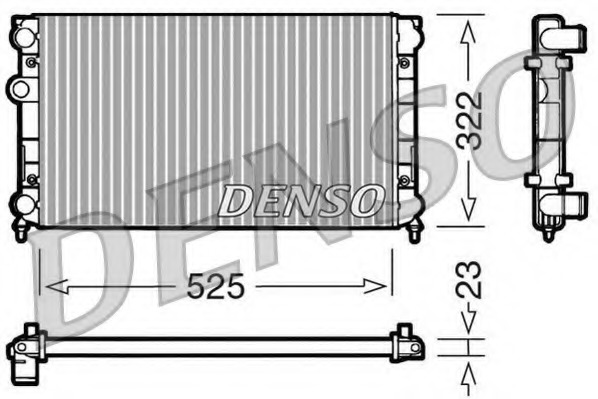 Radiator racire motor