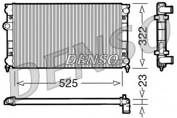 Radiator racire motor