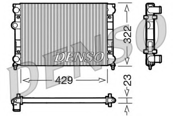 Radiator racire motor