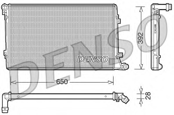 Radiator racire motor