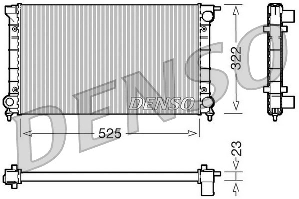 Radiator racire motor