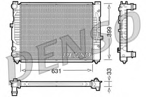 Radiator racire motor