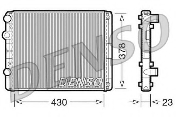 Radiator racire motor