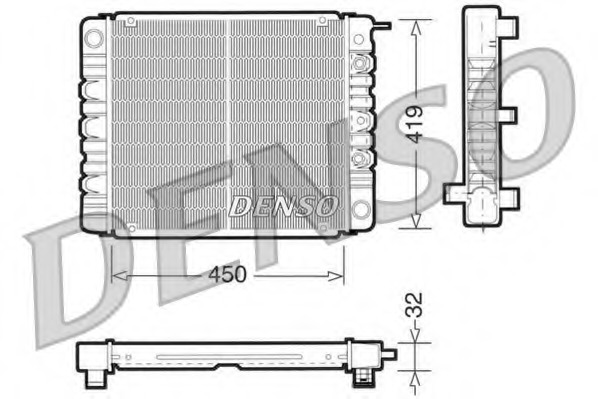 Radiator racire motor