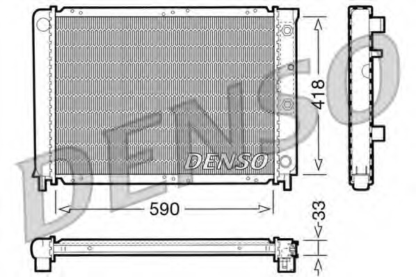 Radiator racire motor