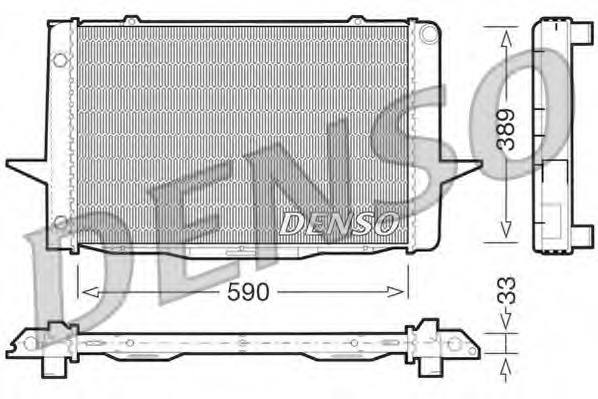 Radiator racire motor