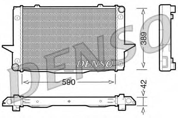 Radiator racire motor