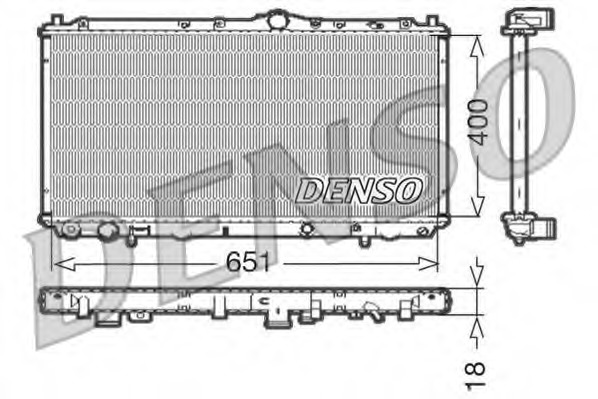 Radiator racire motor