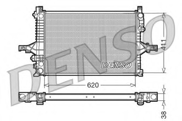 Radiator racire motor