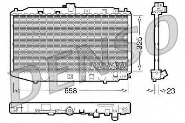 Radiator racire motor