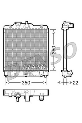 Radiator racire motor