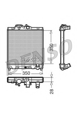 Radiator racire motor