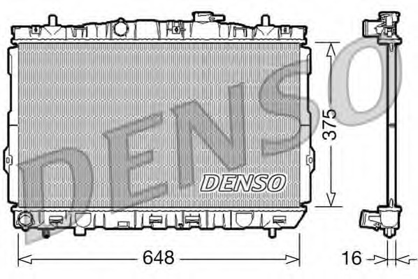 Radiator racire motor