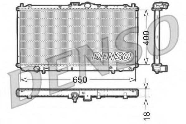 Radiator racire motor